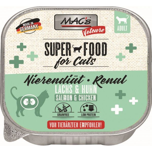 MAC's Cat VetCare Nierendiät Lachs & Huhn