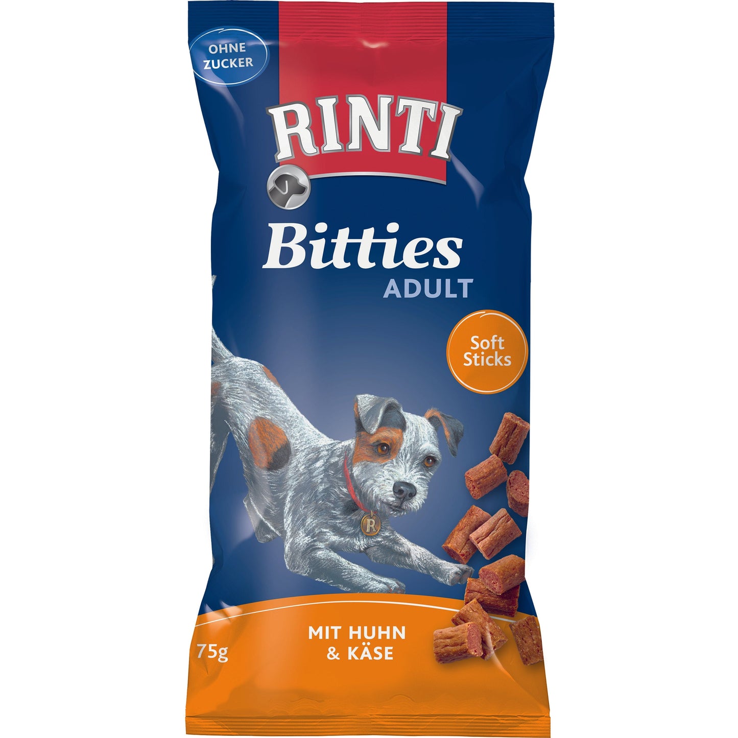 Rinti Bitties Huhn & Käse 16x 75g