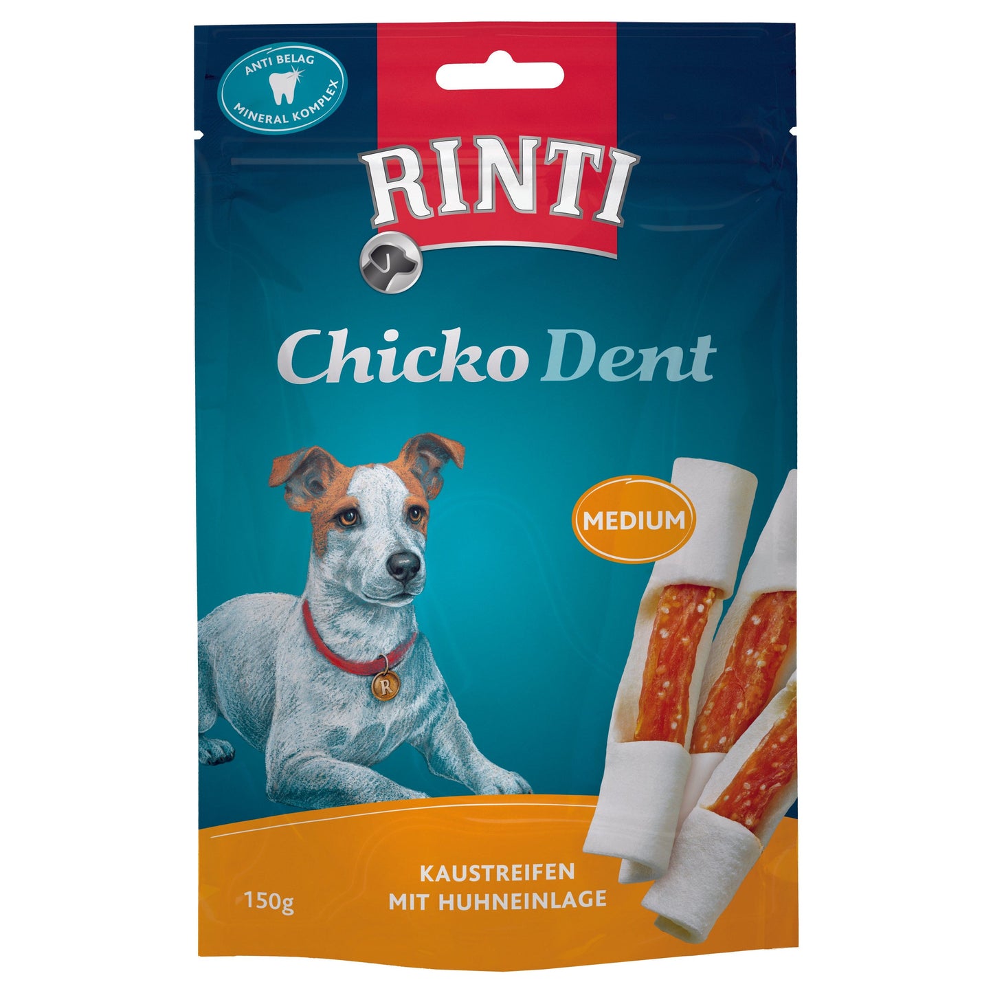 Rinti Chicko Dent Huhn Medium 9x 150g