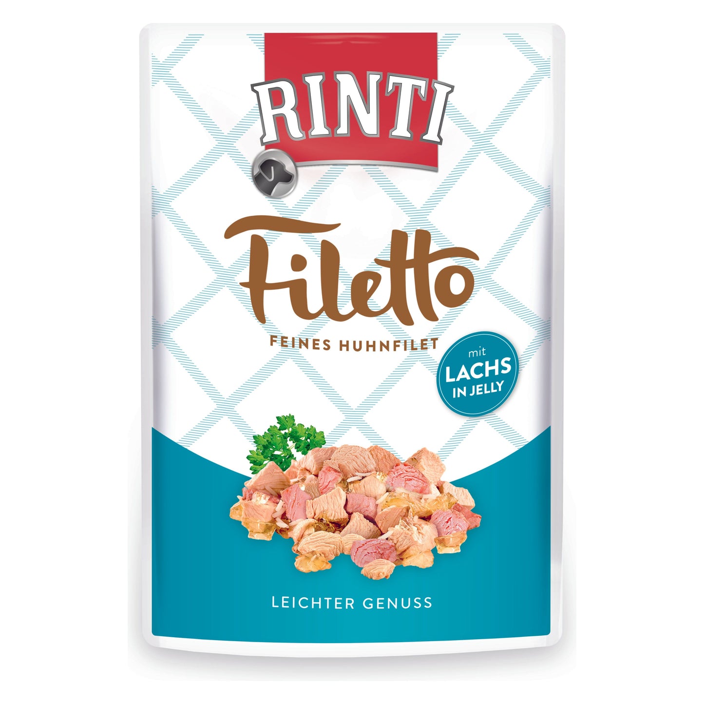 Rinti Filetto Jelly Huhn & Lachs 24x 100g