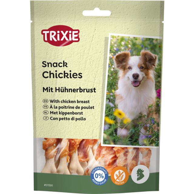 Trixie Premio Chickies mit Hühnerbrust 12x 100g