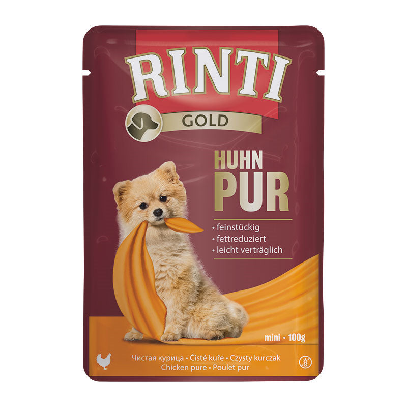 Rinti Gold Huhn Pur Pouch 50x 100g