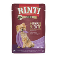 Rinti Gold Huhn Pur & Ente Pouch 50x 100g