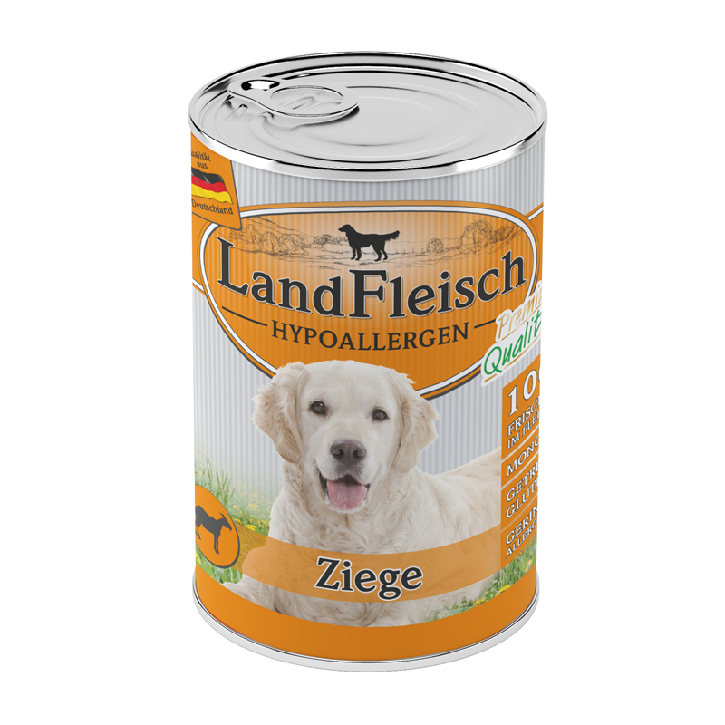 LandFleisch Dog Hypoallergen Ziege 24 x 400g