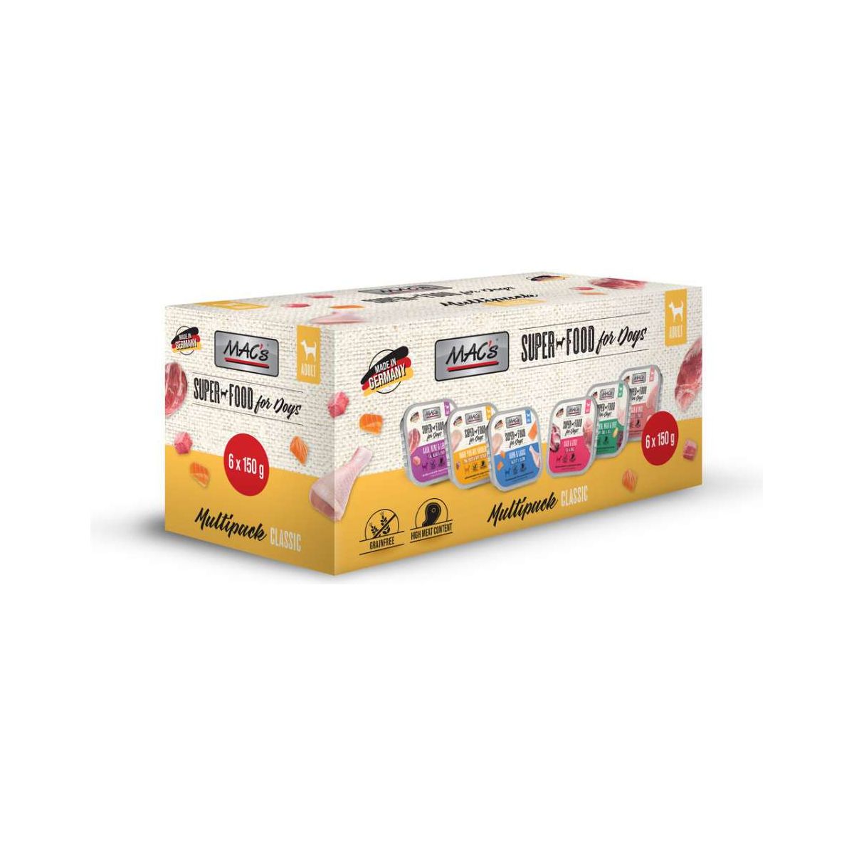MAC's Dog Schale Multipack getreidefrei