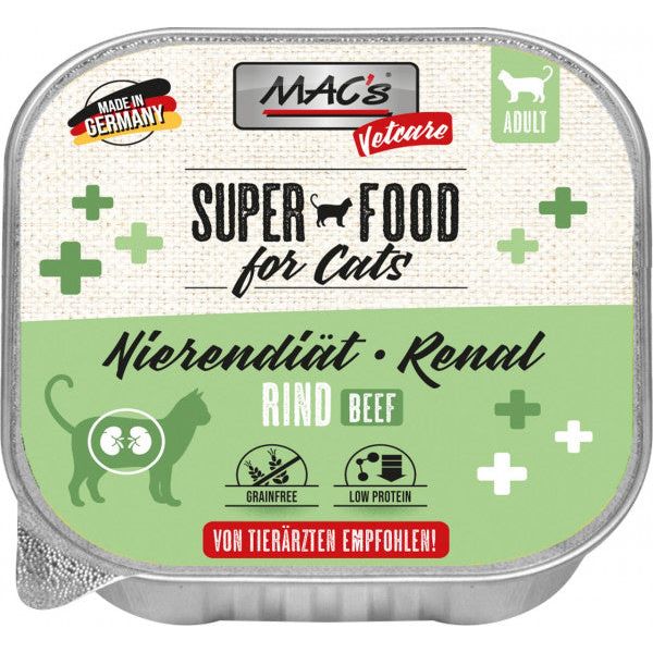 MAC's Cat VetCare Nierendiät Rind
