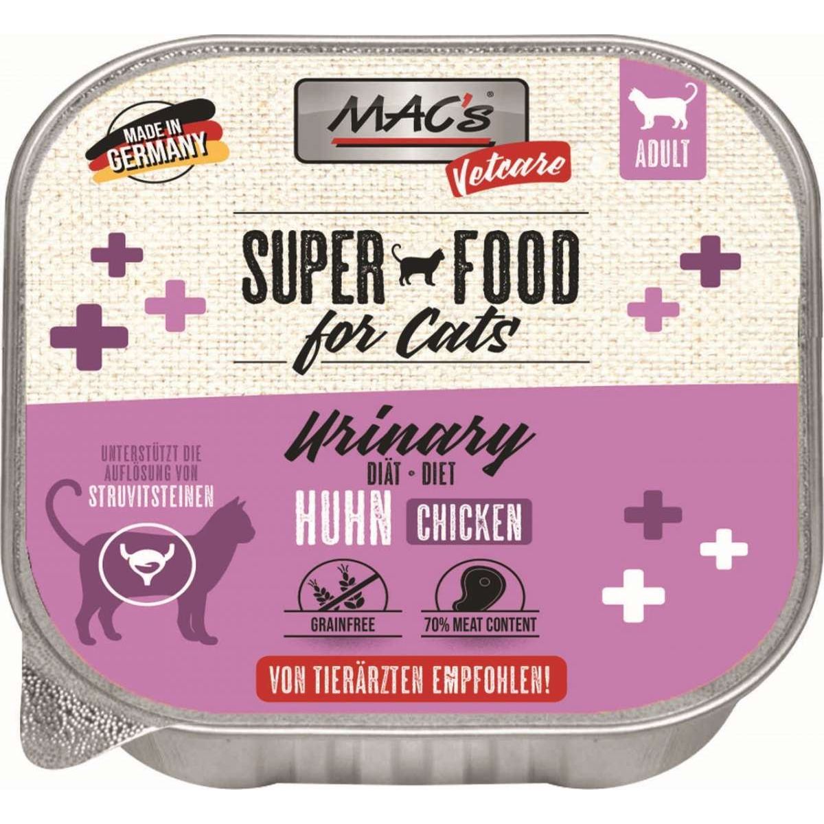 MAC's Cat VetCare Urinary Huhn