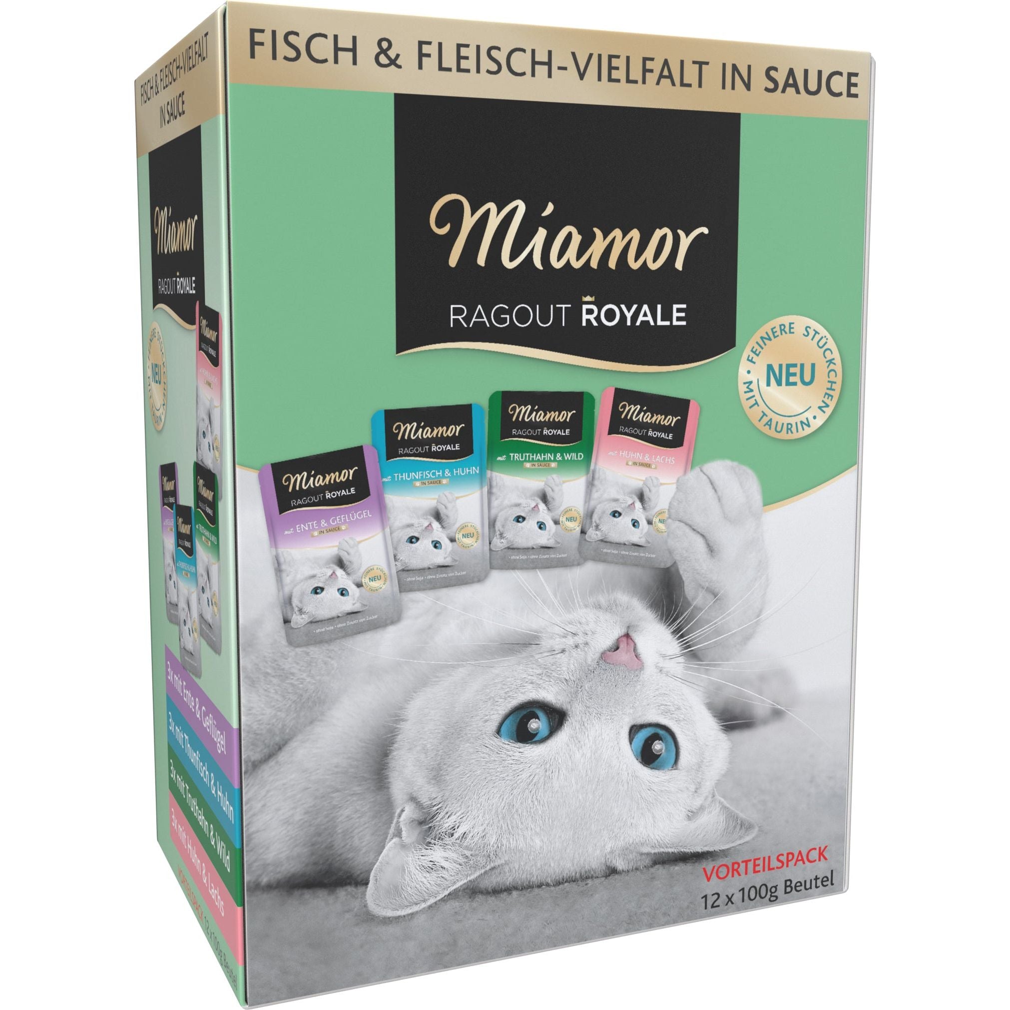 Miamor Ragout Royale Multi Mix Sauce | 4 Boxen à 12x 100g