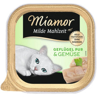 Miamor Milde Mahlzeit Geflügel & Gemüse 16x 100g