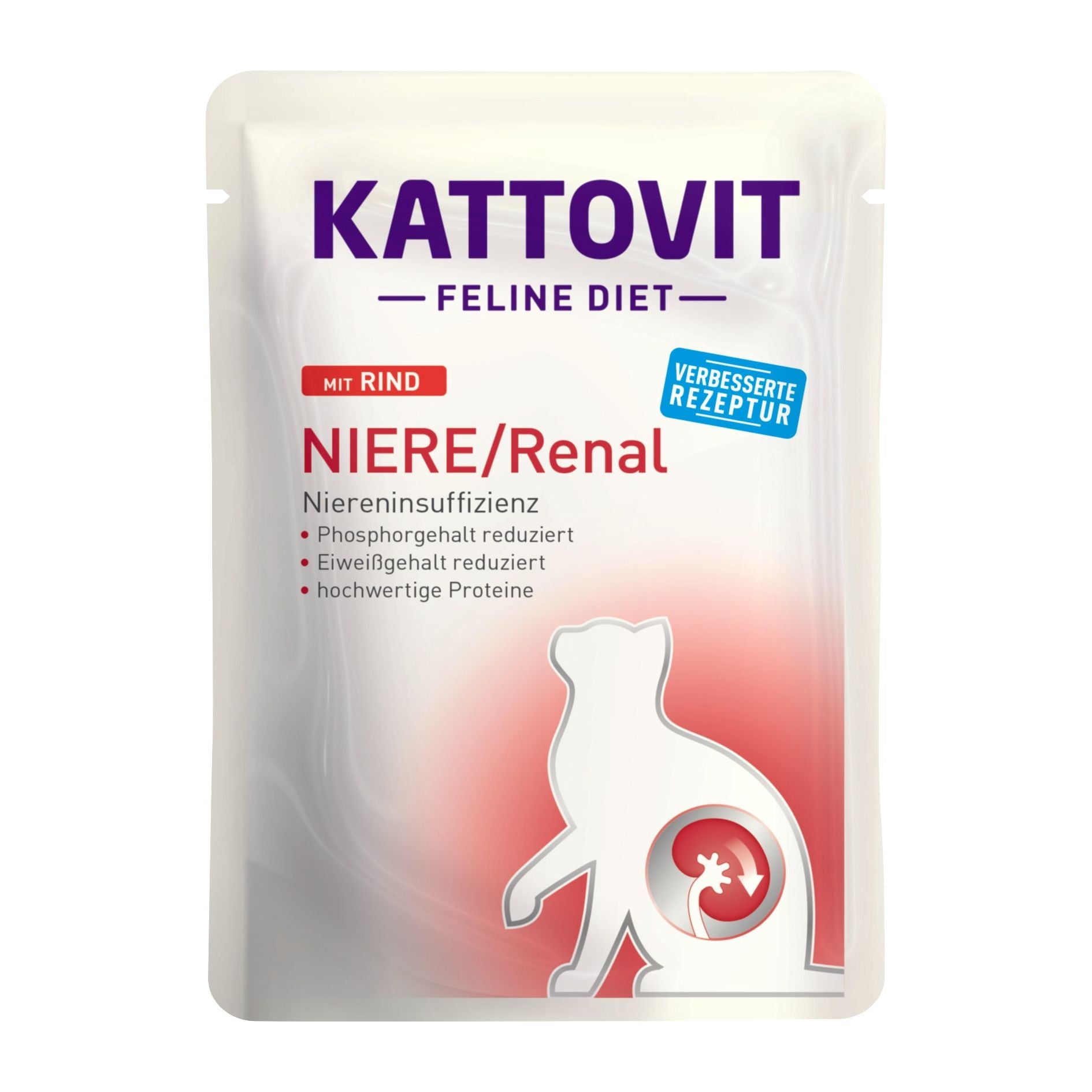 Kattovit Feline Diet Niere Rind 24x 85g