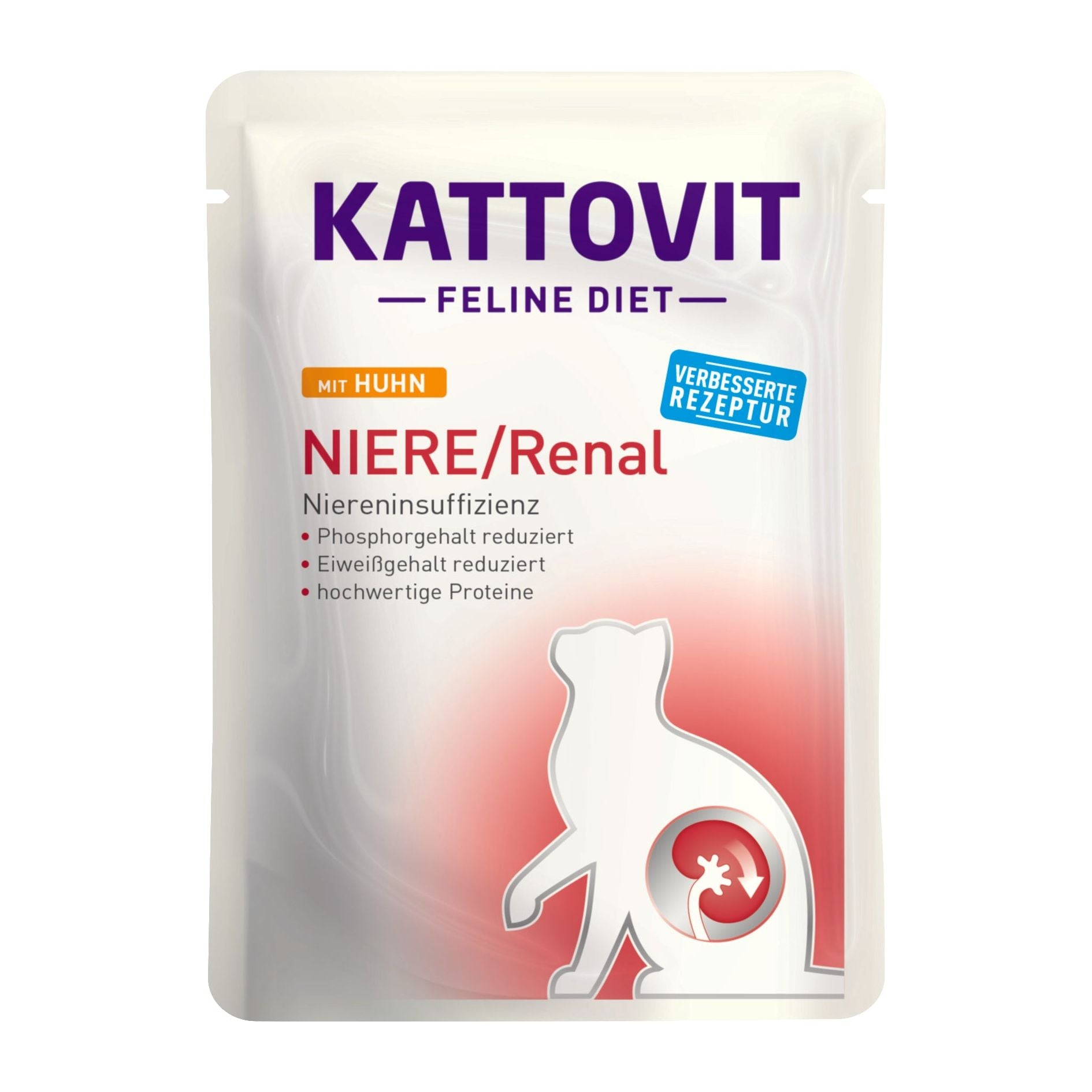 Kattovit Feline Diet Niere Huhn 24x 85g