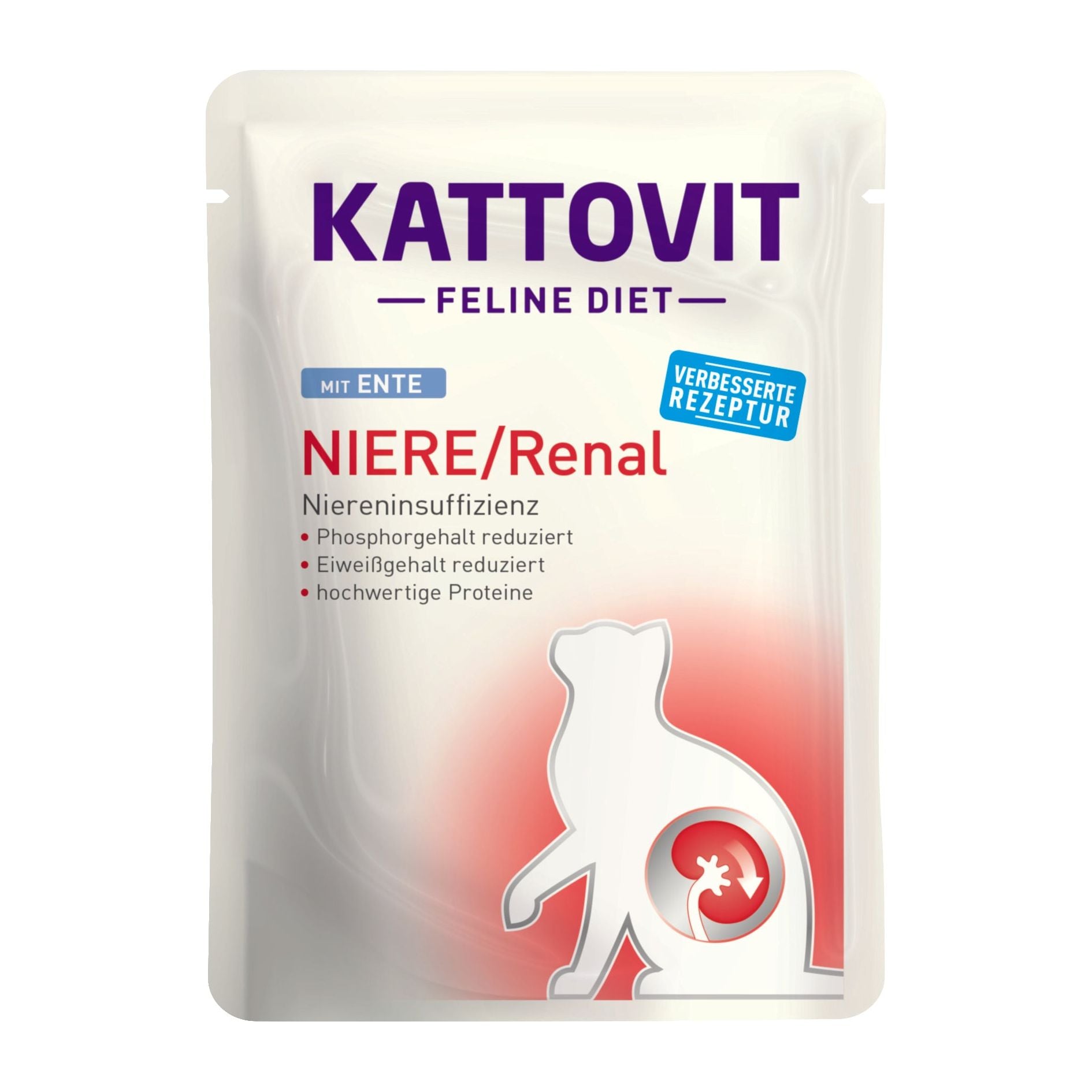 Kattovit Feline Diet Niere Ente 24x 85g