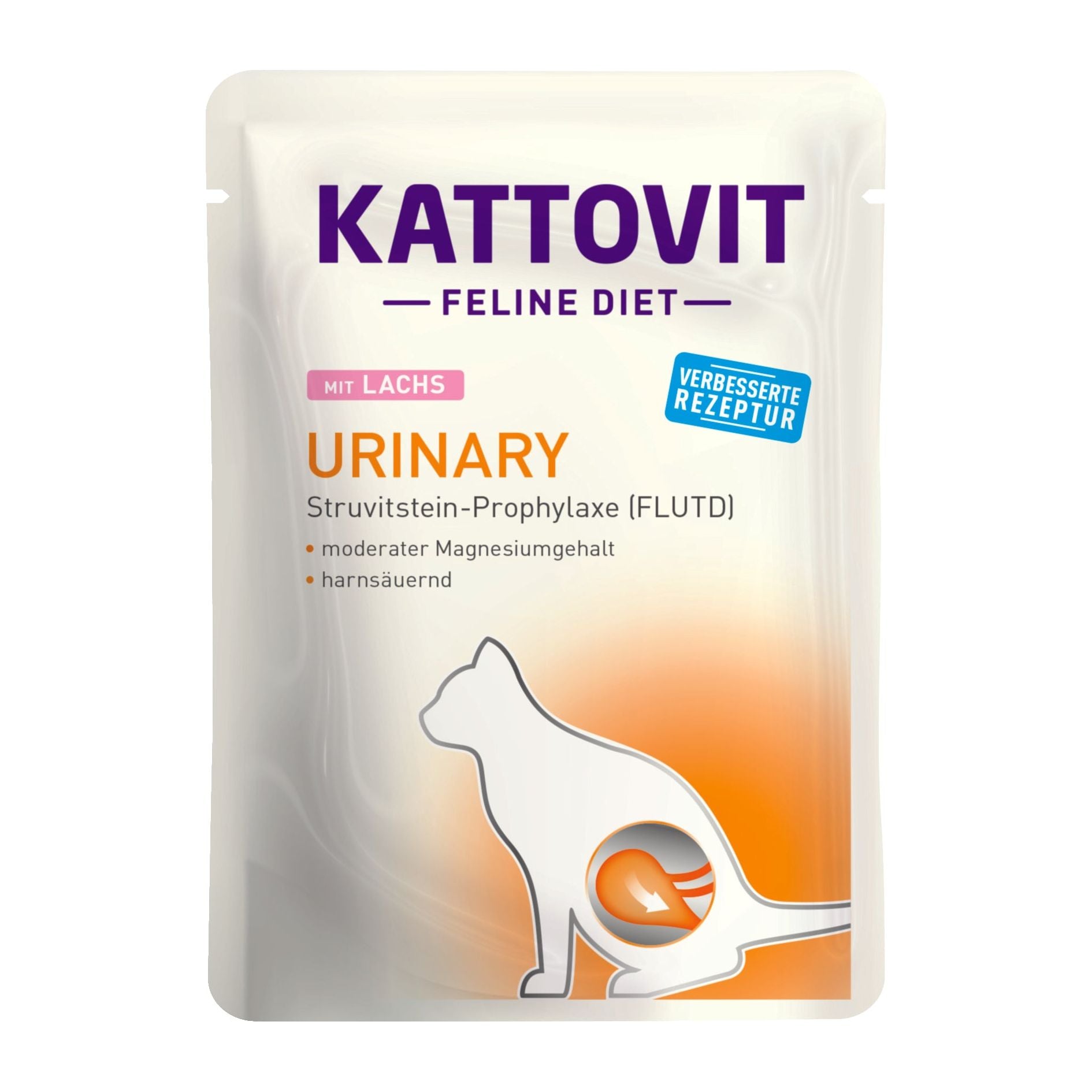 Kattovit Feline Diet Urinary Lachs 24x 85g