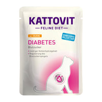 Kattovit Feline Diet Diabetes Huhn 24x 85g