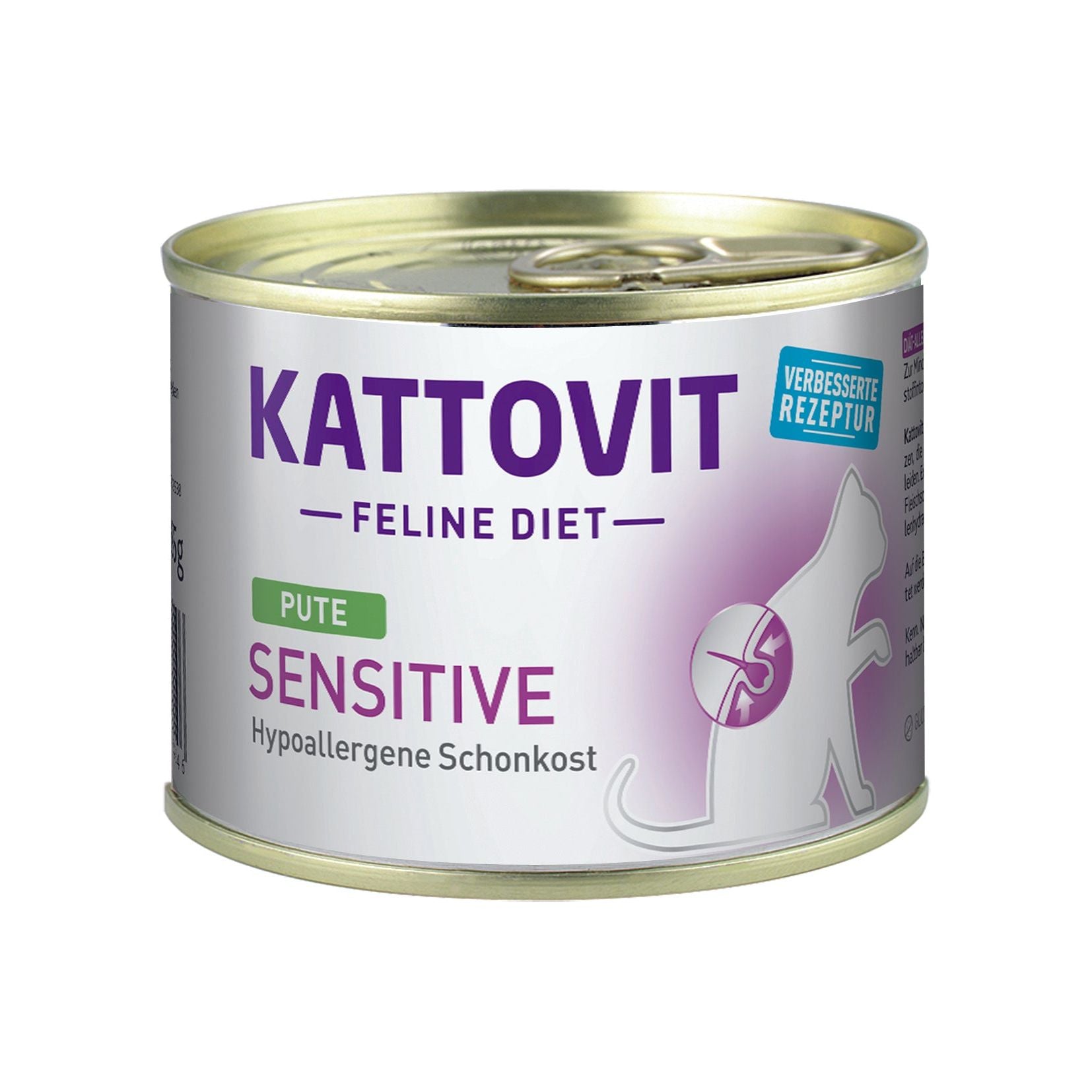 Kattovit Sensitive Pute 36x 185g I Vorteilspack