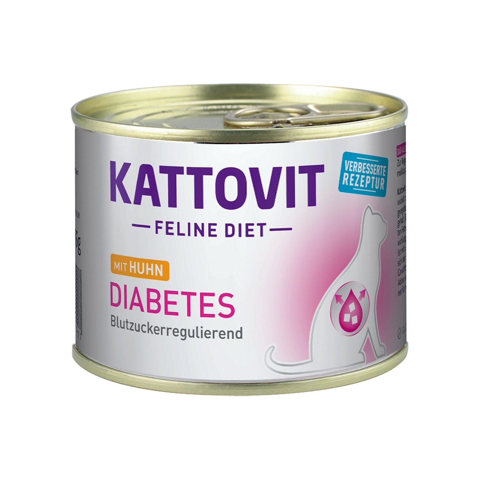 Kattovit Diabetes Huhn 36x 185g I Vorteilspack