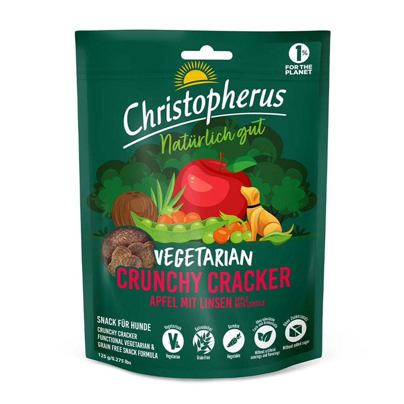 Christopherus Vegetarian Crunchy  Apfel & Lins 12x 125g
