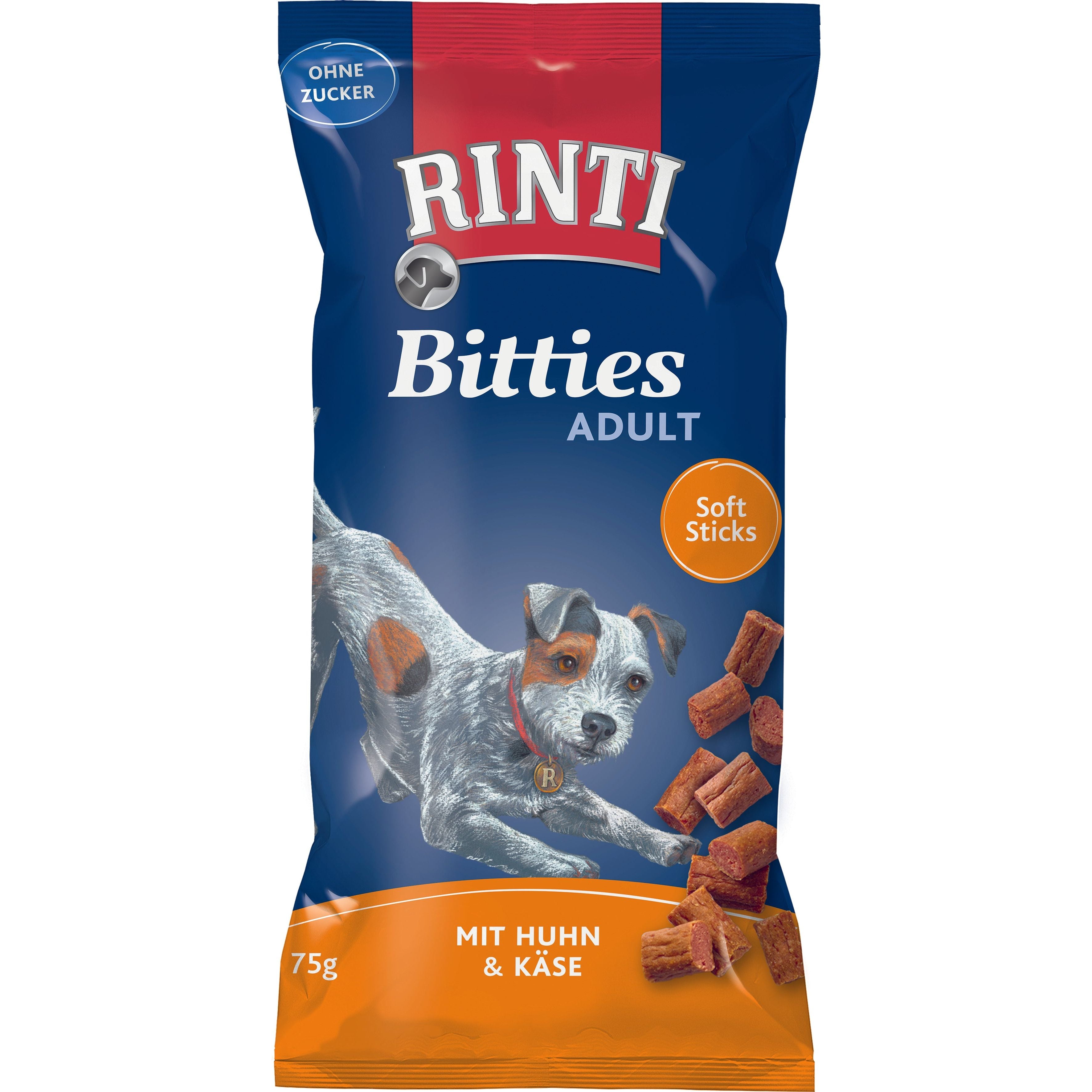 Rinti Bitties Huhn & Käse 16x 75g