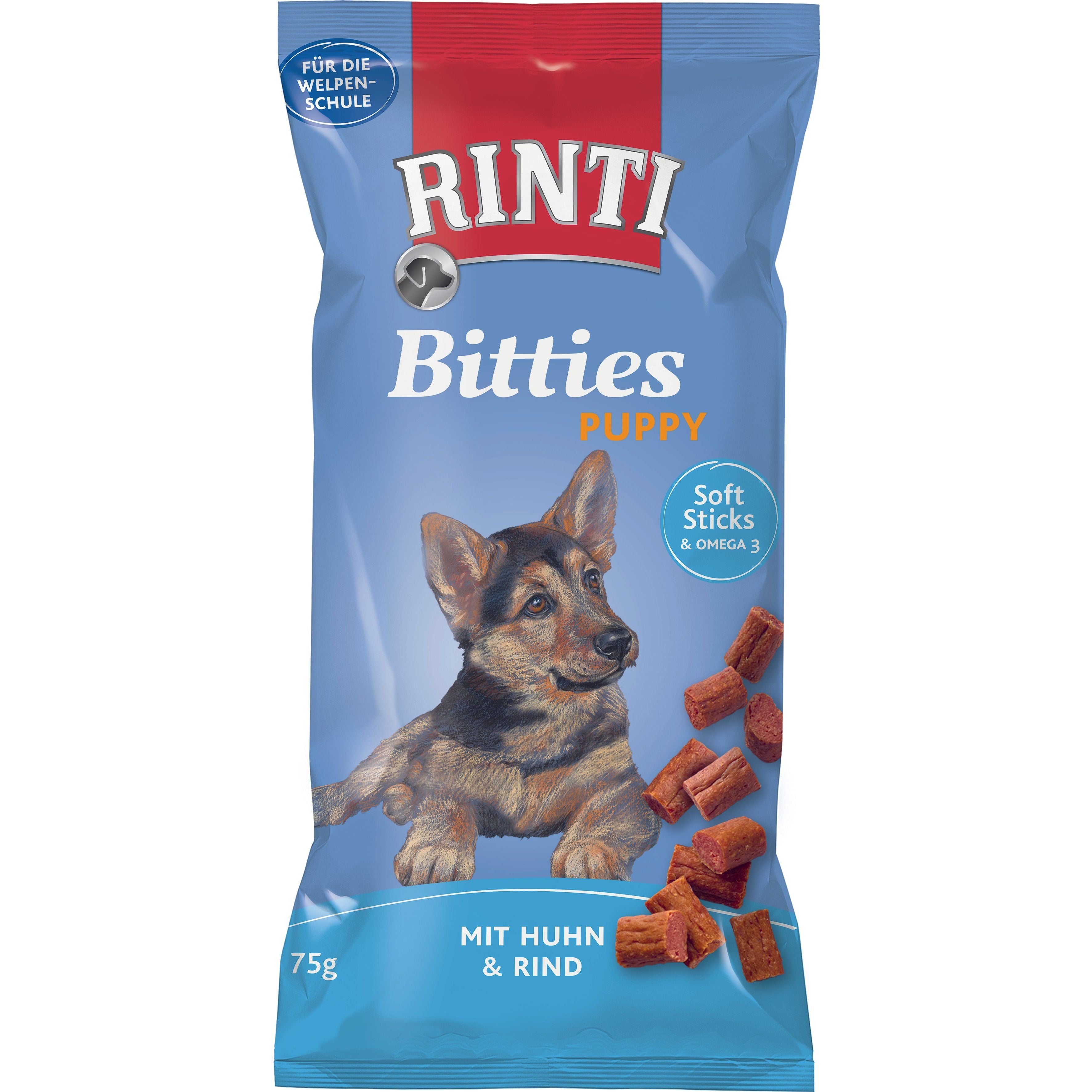Rinti Extra Bitties Puppy Huhn & Rind 16x 75g
