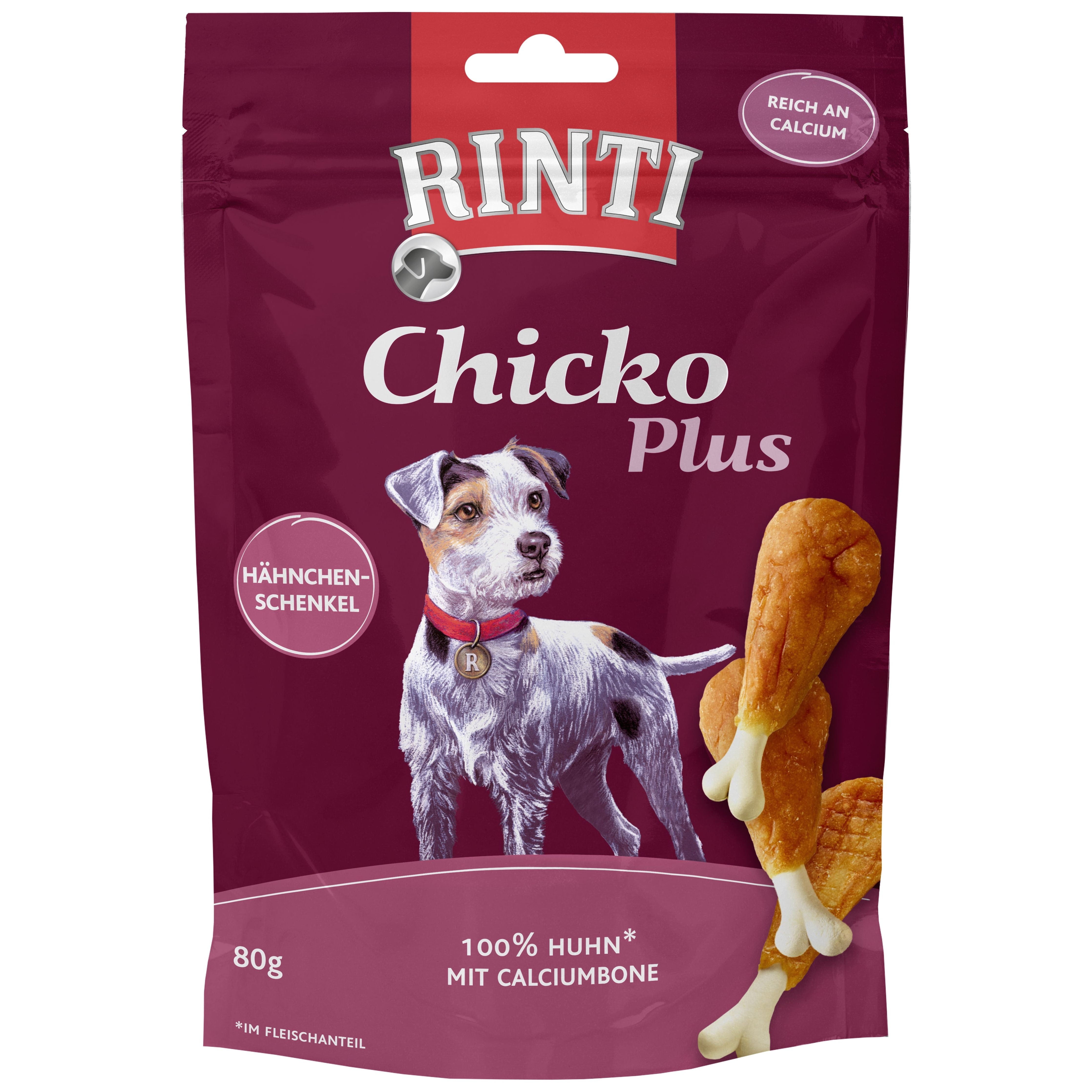 Rinti Chicko Plus Hähnchenschenkel Calcium