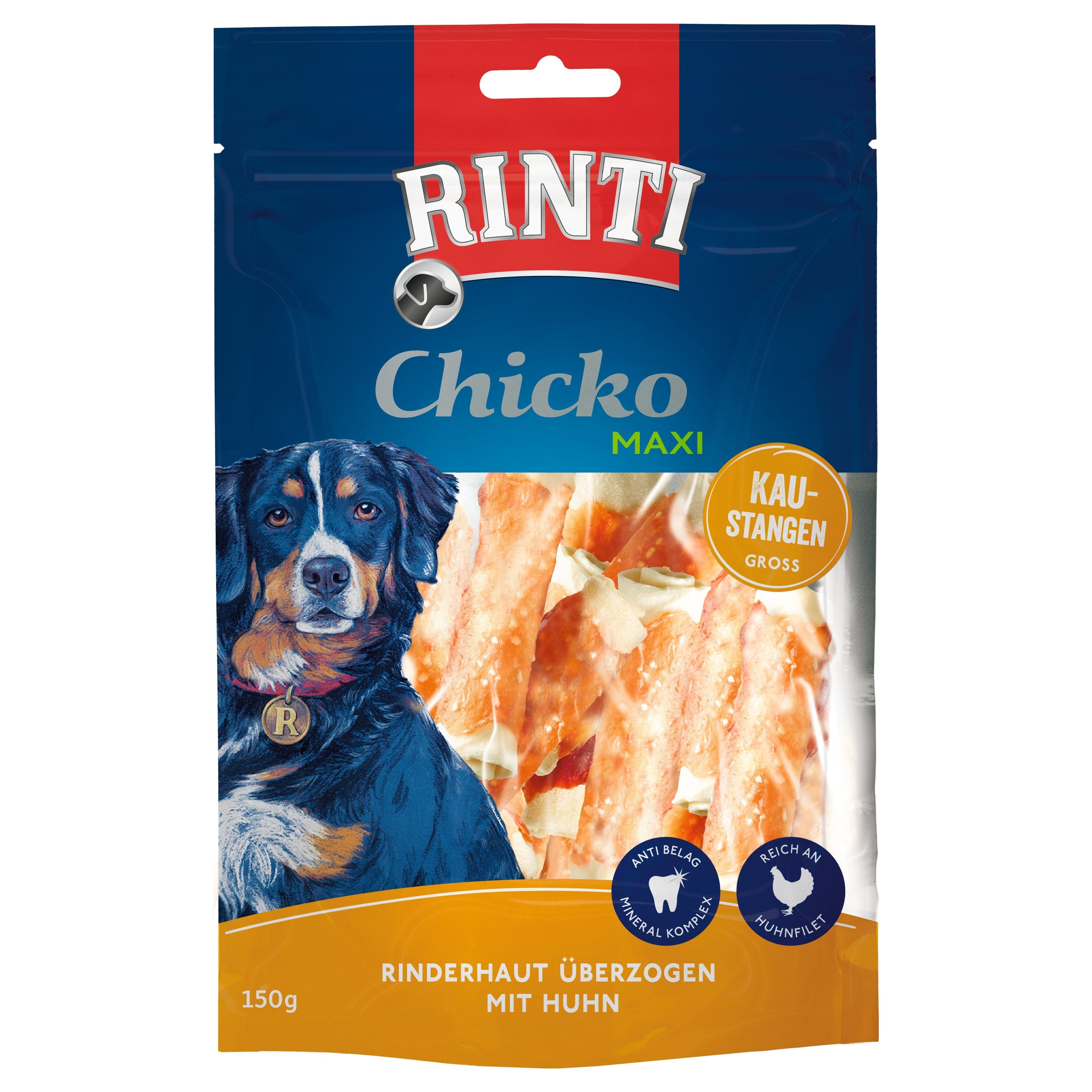 Rinti Chicko Kaustangen Maxi Huhn groß 9x 150g