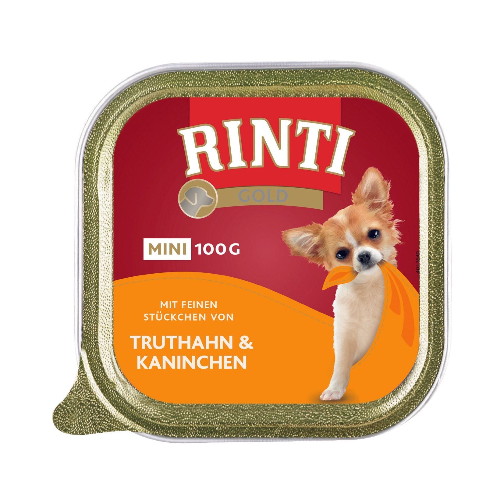 Rinti Gold mini Truthahn & Kaninchen 32x 100g