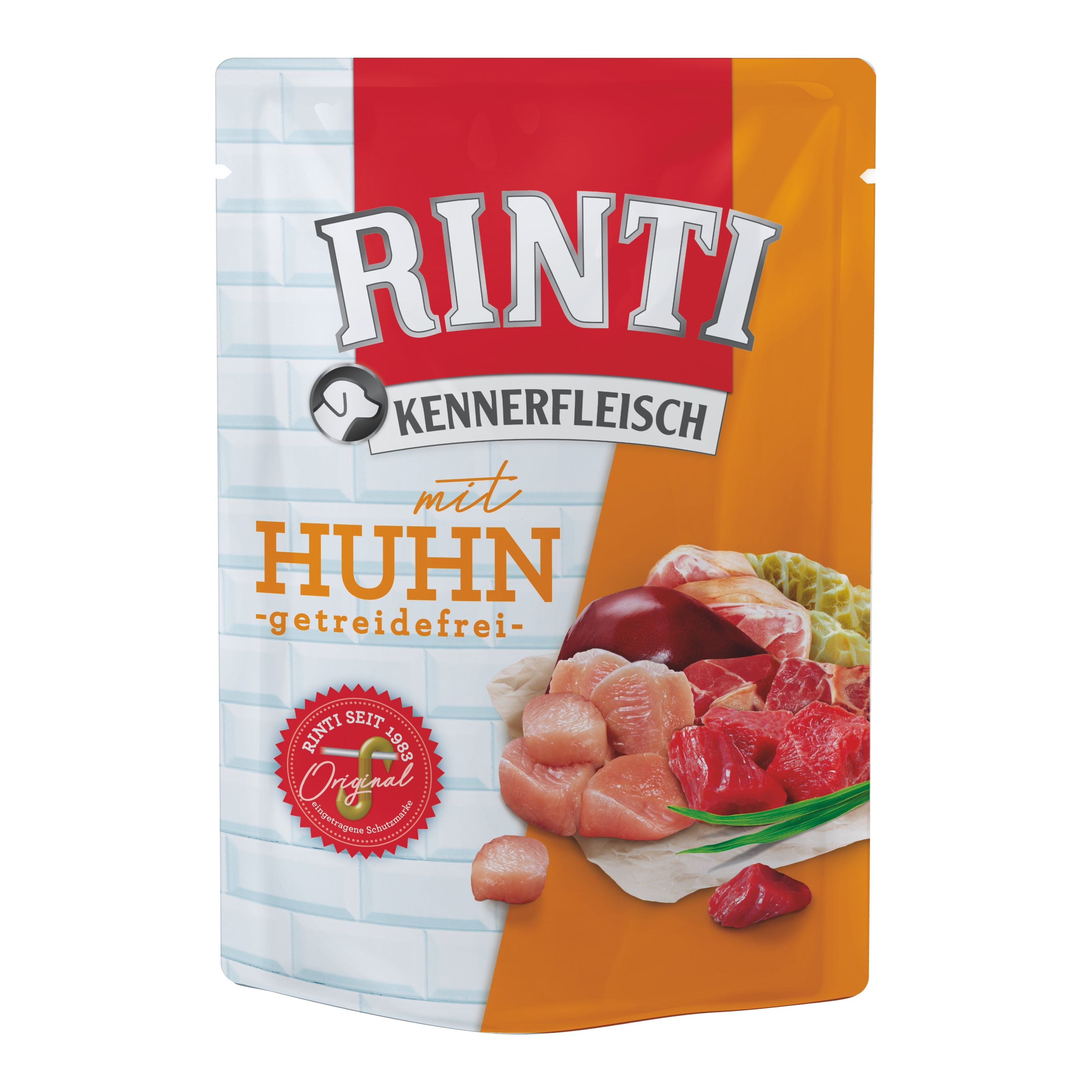 Rinti Kennerfleisch Huhn Pouch 20x 400g