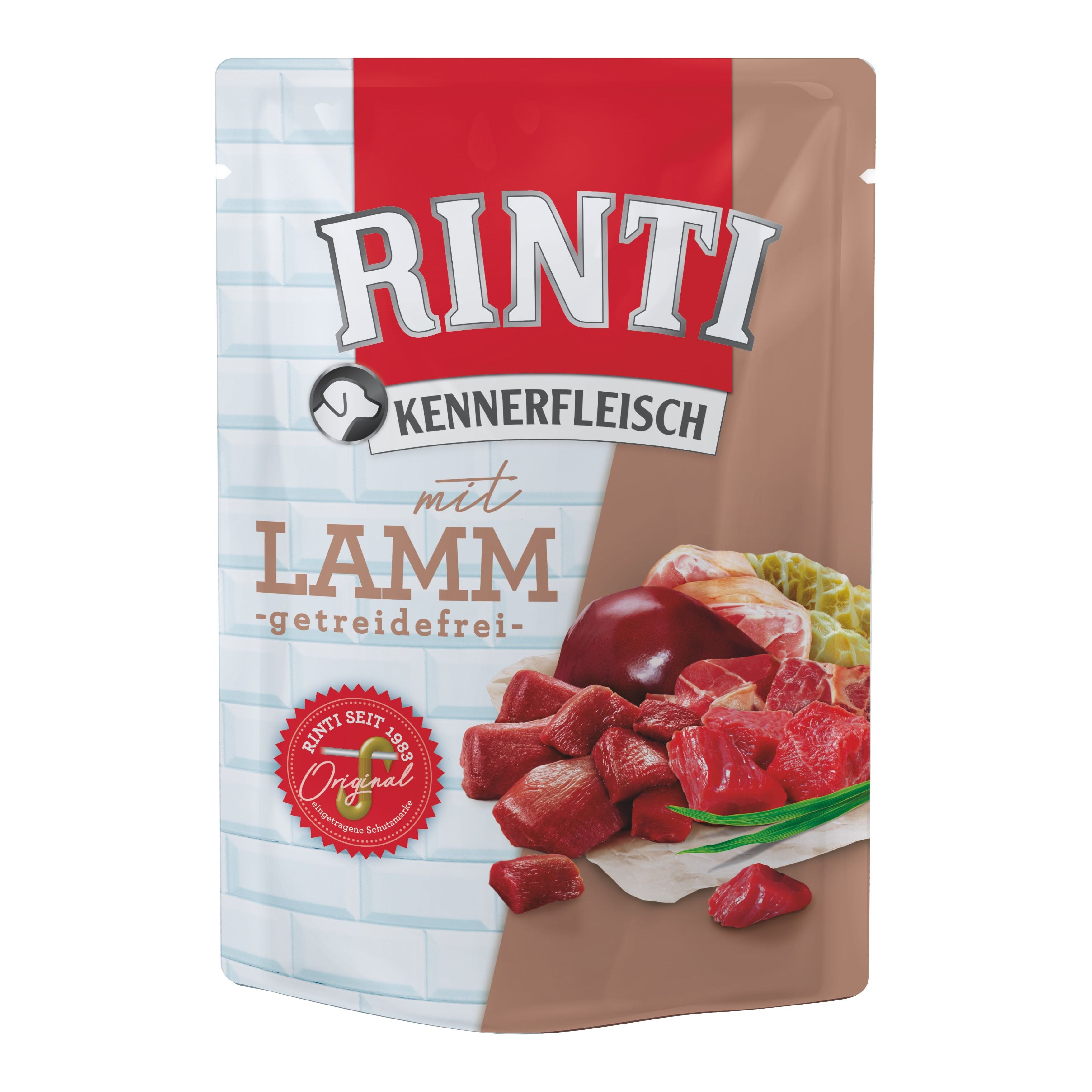 Rinti Kennerfleisch Lamm Pouch 20x 400g