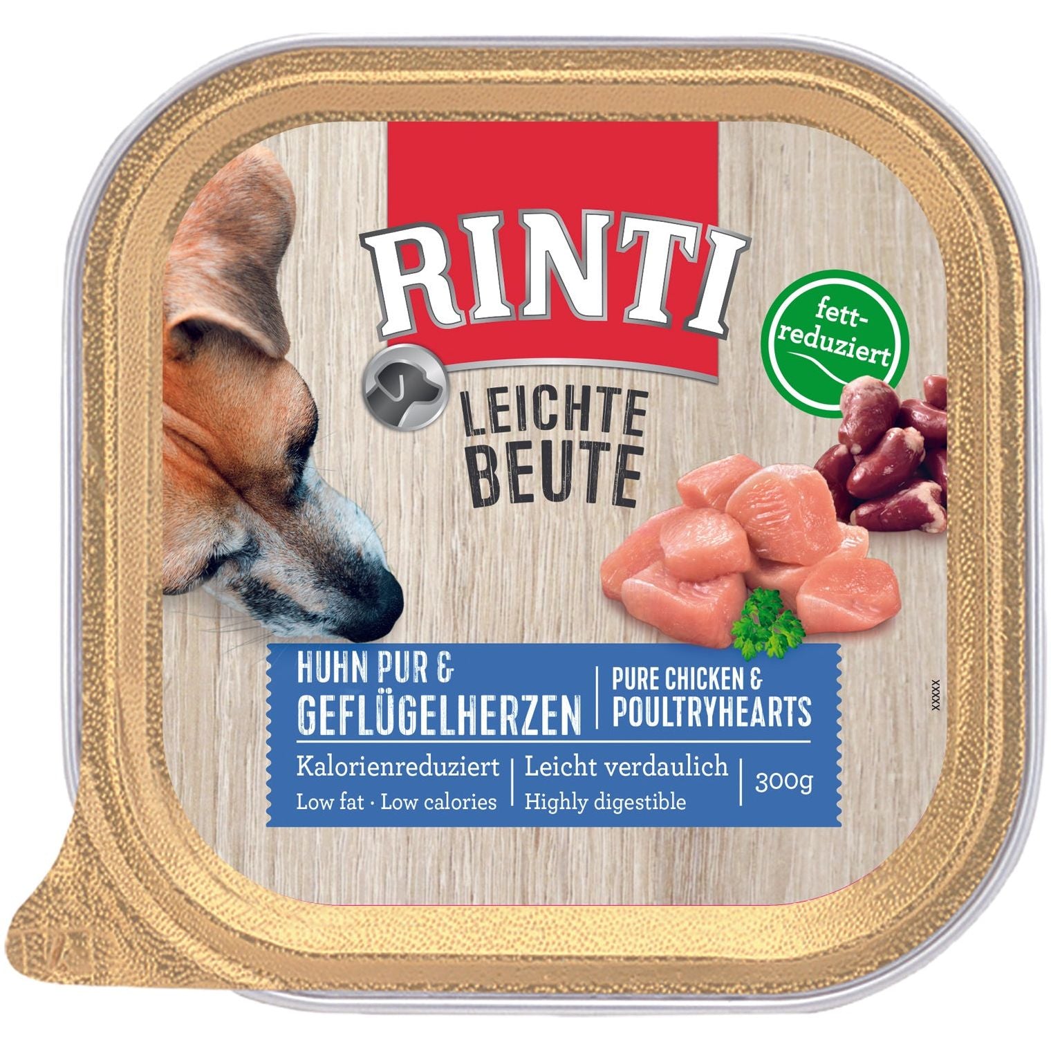Rinti Leichte Beute Huhn Pur & Geflügelherzen 36x 300g