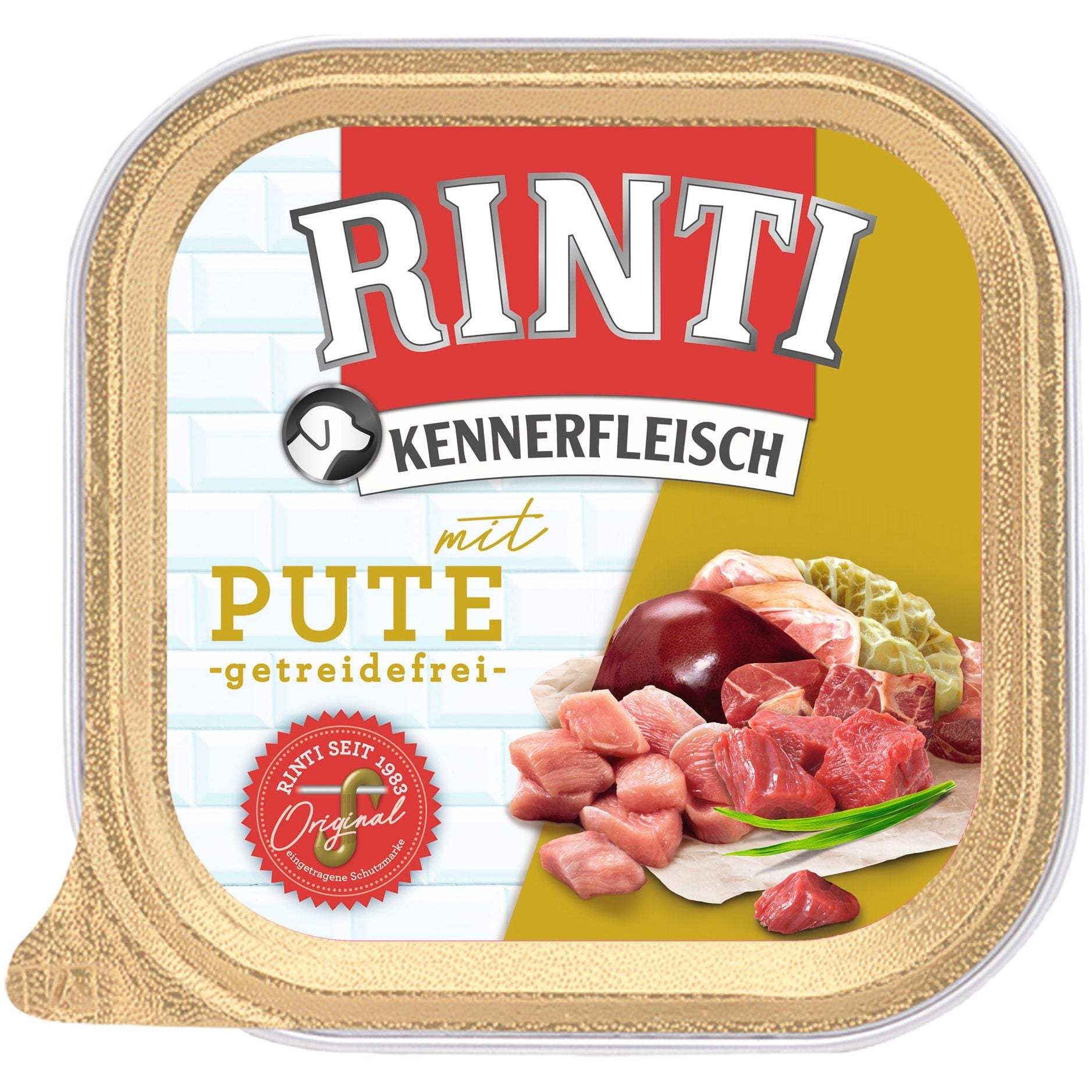 Rinti Kennerfleisch Schale Pute 27x 300g
