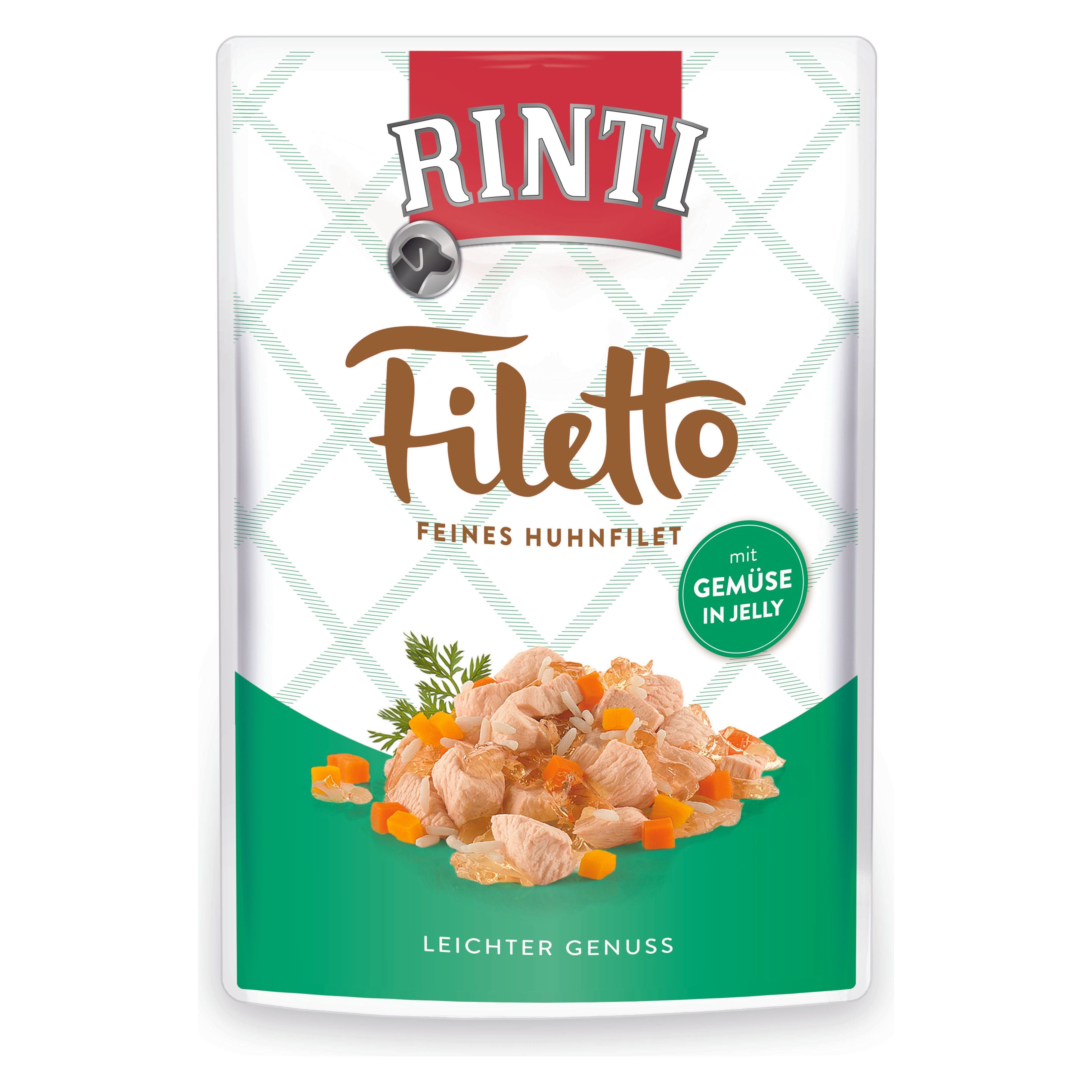 Rinti Filetto Jelly Huhn & Gemüse 24x 100g
