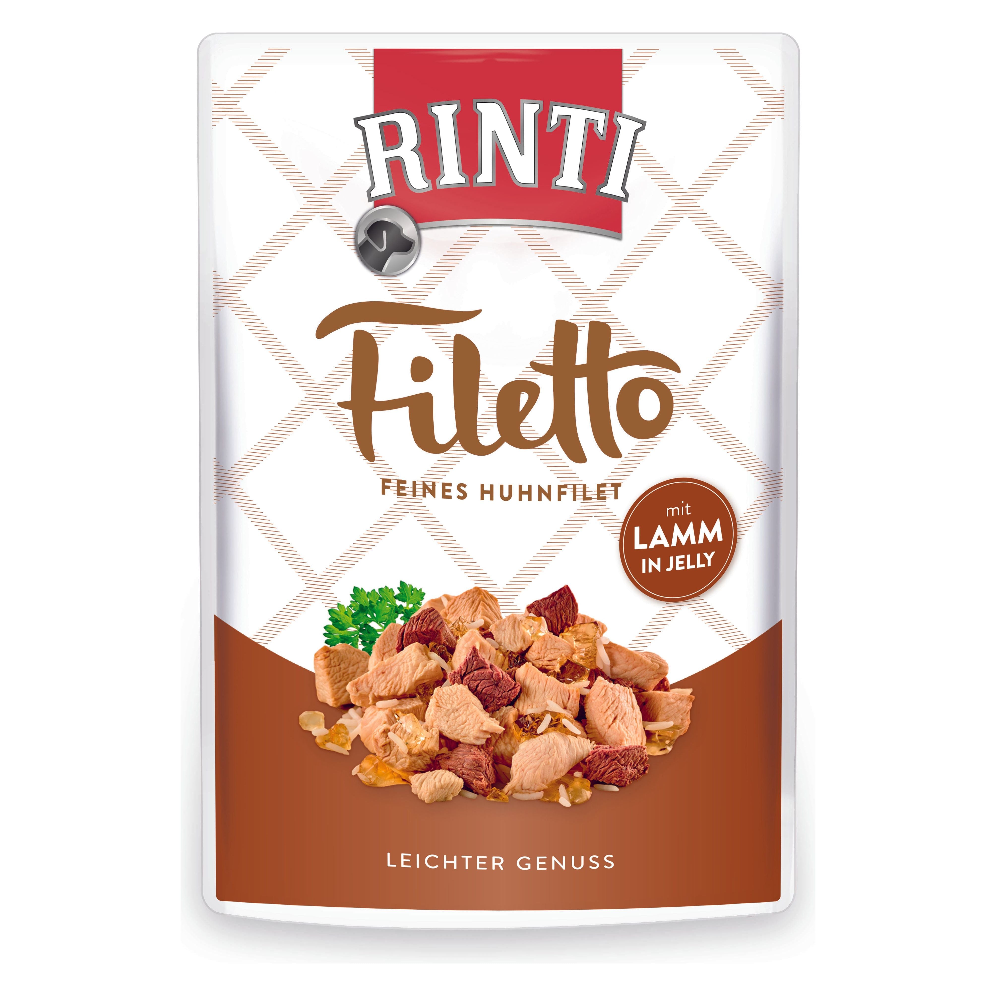Rinti Filetto Jelly Huhn & Lamm 24x 100g