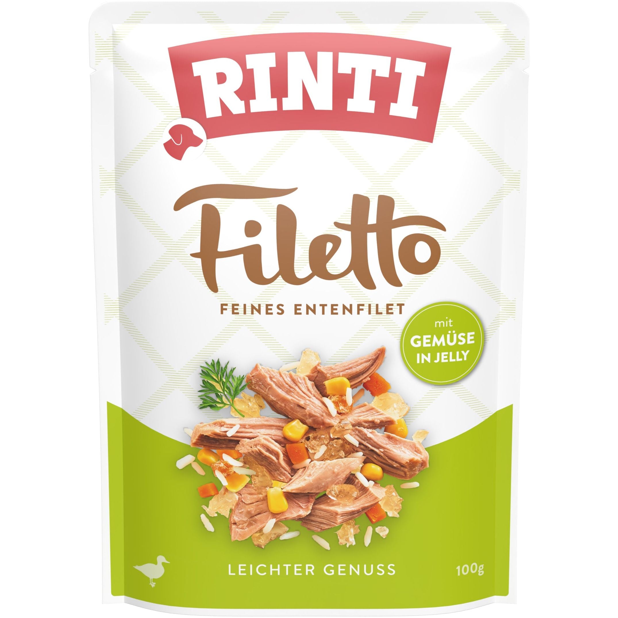 Rinti Filetto Jelly Ente & Gemüse 24x 100g
