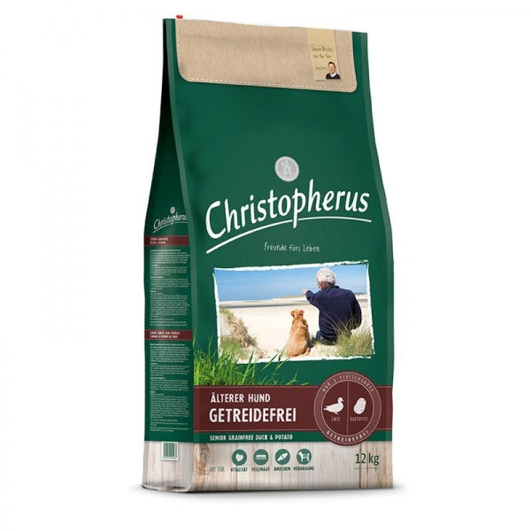Christopherus Dog Älterer Hund | getreidefrei Ente & Kartoffel