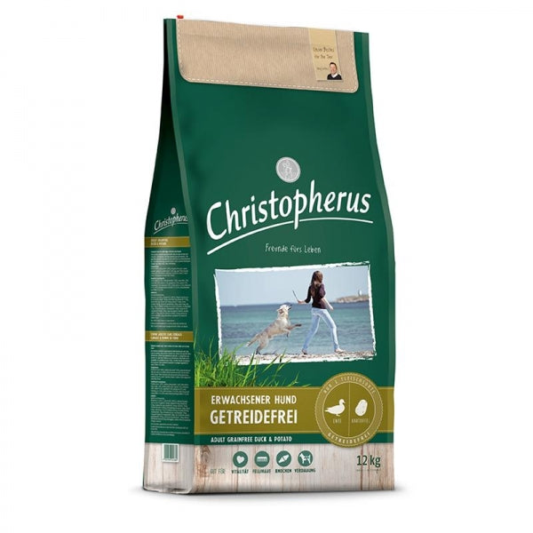 Christopherus Dog Erwachsener Hunde | getreidefrei Ente & Kartoffel