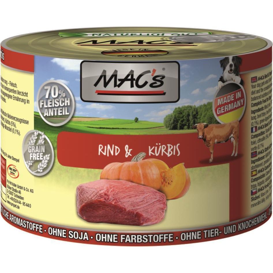 MAC's Dog Rind & Kürbis