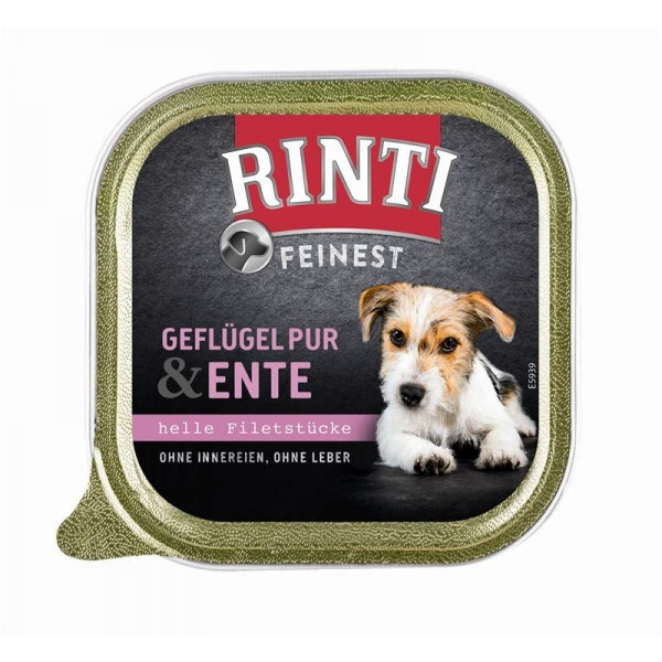 Rinti Feinest Geflügel Pur & Ente 22x 150g