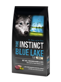 PURE INSTINCT BLUE LAKE mit Huhn, Ente für Hunde 2x12 kg