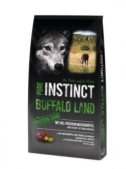 PURE INSTINCT BUFFALO LAND mit Wasserbüffel für Hunde 2x12 kg