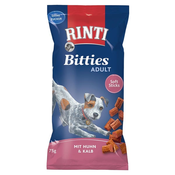 Rinti Bitties Huhn & Kalb 16x 75g