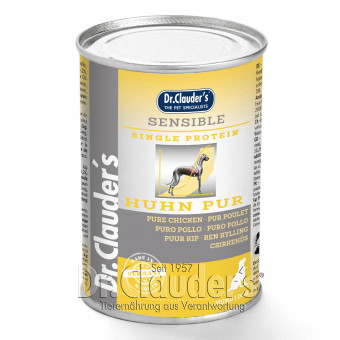 Dr. Clauders Dog Dose Sensible Huhn pur 12x 400g