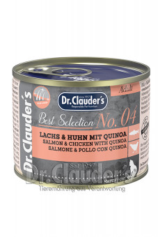 Dr. Clauders Cat Best Selection Adult No 4 Lachs & Huhn 