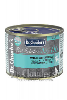 Dr. Clauders Cat Best Selection Adult No 6 Wild & Kürbis 