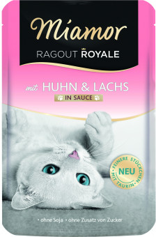 Miamor Ragout Royale Huhn & Lachs 44x 100g 