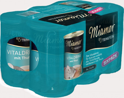 Miamor Trinkfein Vital-Drink Thunfisch Sixpack 4x 6x135 ml 