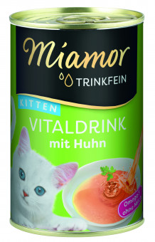 Miamor Trinkfein Vital-Drink Kitten Huhn 24x 135 ml 