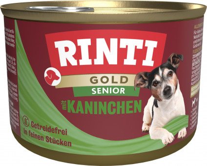 Rinti Gold Senior Kaninchen 24x 185g 