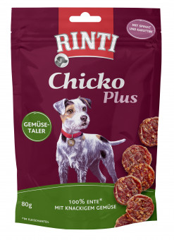 Rinti Chicko Plus Gemüsetaler mit Ente 12x 80g 