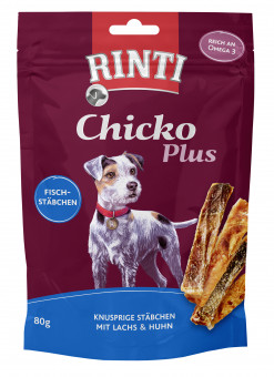 Rinti Chicko Plus Fischstäbchen Lachs & Huhn 12x 80g 