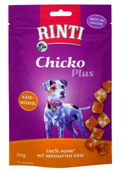 Rinti Chicko Plus Käsewürfel Huhn 9x 225g